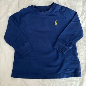 Royal Blue Long Sleeve Ralph Lauren Tee
